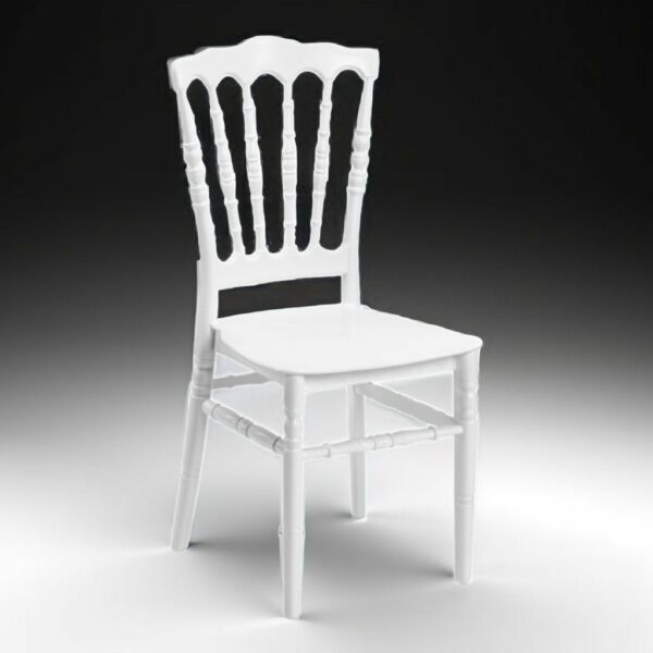 Location chaise Napoléon Blanche